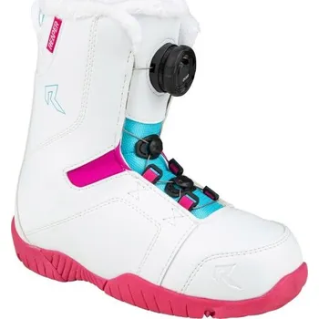 Boty na snowboard Dětské snowboardové boty Reaper BONKY 33 Bílá, Růžová, Světle modrá