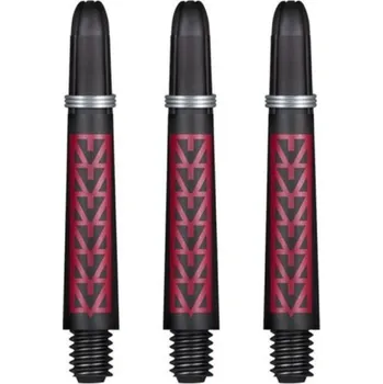 Příslušenství pro šipky Shot Násadky Koi Carbon - midi - red