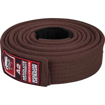 Opasek Pásek Venum BJJ BELT XL/XXL Hnědá, Černá, Červená