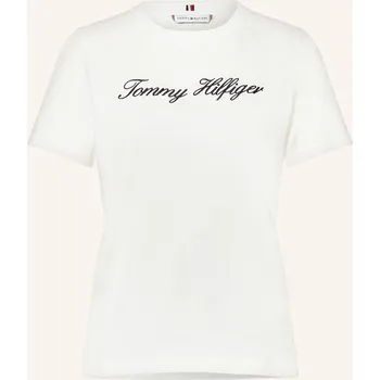Dámské tričko Tommy Hilfiger Dámské Tričko, bílá / černá, 44