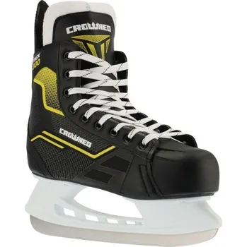 Zimní brusle Pánské lední brusle Crowned ATTACK 300 36 Černá