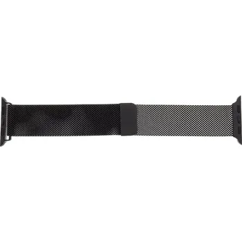 Chytré hodinky Tactical 351 Loop Magnetický Kovový Řemínek pro Apple Watch 1/2/3/4/5/6/SE 42/44mm Black