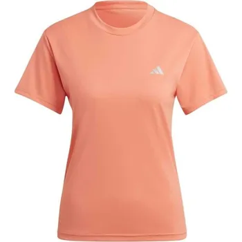 Dámské tričko Dámské běžecké tričko adidas RUN IT TEE L Lososová, Stříbrná