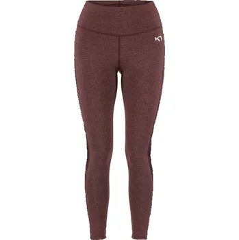 Dámské oblečení Dámské sportovní legíny KARI TRAA JULIE XL Vínová