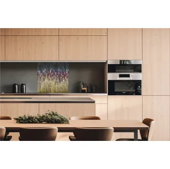 Obklad DIMEX | Dibond za kuchyňskou linku DBW-06060-170 | 60 x 60 cm | Zimní rákos + Dibond deska za kuchyňskou linku DIMEX v rozměru 60 x 60 cm, motiv Zimní rákos