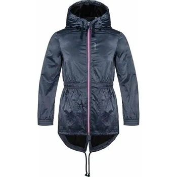 Dívčí oblečení Dívčí parka LOAP LOPARKA 122/128 Tmavě modrá, Růžová