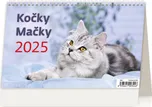 Helma365 Stolní kalendář Kočky 2025