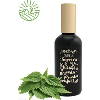 Přípravek na čištění pleti a oči SoZoLe Rose Květová voda Kopřiva 100 ml