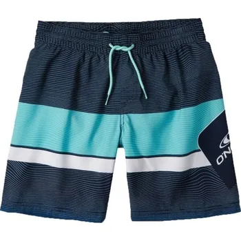 Pánské oblečení Chlapecké koupací šortky O'Neill STACKED PLUS 152 Modrá, Bílá, Tyrkysová