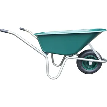 Kolečko kolečko LIVEX, pzn rám, 100l zelené, smontované