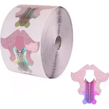 Šablona na nehty 500ks široká Mermaid