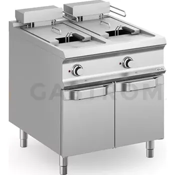 Stolní pila Elektrická fritéza 18 l + 18 l na skříňce řada Domina Pro 900 | MBM, FRBE98A