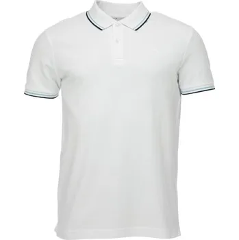 Pánské polo triko Lotto CLASSICA I POLO SHIRT S Bílá, Modrá