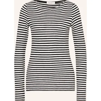 Dámský svetr Marc O'polo Dámské Tričko S Dlouhým Rukávem, černá / bílá, 42