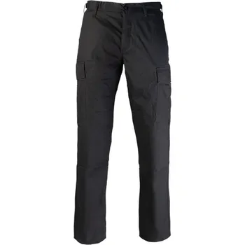 Pánské kalhoty TEESAR Kalhoty US BDU polní rip-stop ČERNÉ L ČERNÁ - BLACK