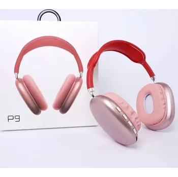 Sluchátka Bezdrátová sluchátka s mikrofonem - červené