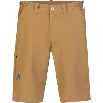 Pánská móda Pánské strečové šortky Hannah WORTH M Hnědá