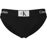 Dámský spodní díl plavek Calvin Klein BIKINI XS Černá, Bílá