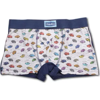 Pánské spodní prádlo EMY Bimba Dětské chlapecké bavlněné boxerky Gasolino 3566 tmavě modrá Velikost: 5 let