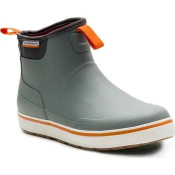 Kotníkové Holínky Grundéns Deck-Boss Ankle Boot - Monument Grey Velikost 45