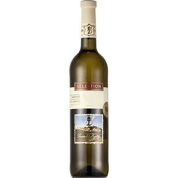 Víno Chardonnay - selection - bílé pozdní sběr suché - vinařství u Kapličky - 0.75L