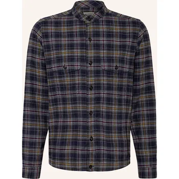 Olymp Pánská Košile Modern Fit, tmavě modrá / tmavě žlutá /...