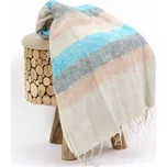 Himalife Deka/pléd Yak wool Nepal - D44