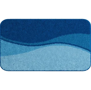 Koupelnová předložka LineaDue FLASH - Koupelnová předložka modrá Rozměr: 65x115 cm
