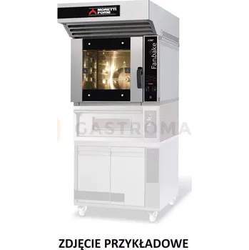 Pec na pizzu Pekařská a cukrářská sada: F50E + Ideck ID60.60D + podstavec s kynárnou s navlhčením H=600 mm | MORETTI FORNI, MFIBAKE24