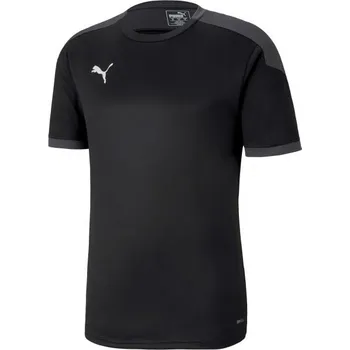 Pánské tréninkové triko Puma TEAM FINAL 21 TRAINING JERSEY TEE XL Černá, Bílá