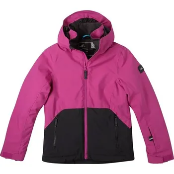 Dívčí lyžařská/snowboardová bunda O'Neill ADELITE 176 Růžová, Černá