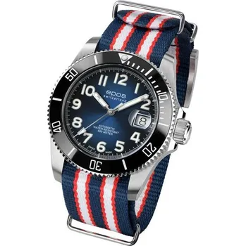 Hodinky Epos Sportive Titanium 3504.131.80.36.90 - NATO řemínek + 5 let záruka a dárek ZDARMA