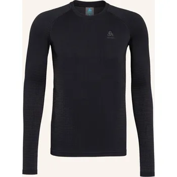 Pánské tričko Odlo Pánské Funkční Tričko Performance Warm Eco, černá / šedá, M