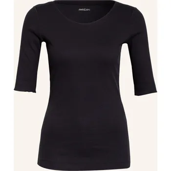 Dámské tričko Marc Cain Dámské Jemně Žebrované Tričko, 395 navy, 36