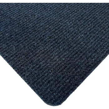 Rohožka Modrá vnitřní čistící vstupní rohož FLOMA Mega Rib - 50 x 80 x 1,3 cm