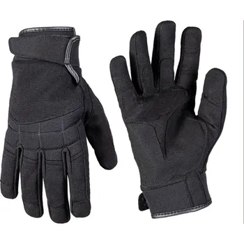 Rukavice MIL-TEC Rukavice ASSAULT ČERNÉ S ČERNÁ - BLACK