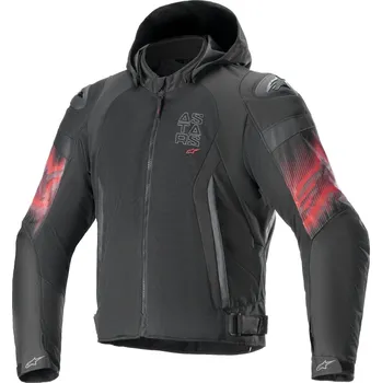 Moto bunda Bunda na motorku Alpinestars Zaca Air Venom Waterproof černo/fluo červená 4XL