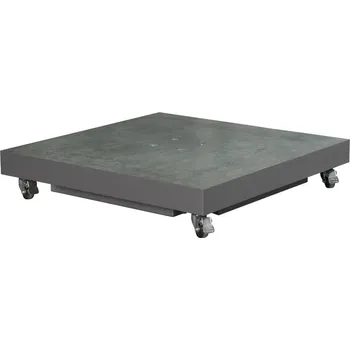 Slunečník Podstavec Ceramica s otočnými kolečky 90 kg Platinum