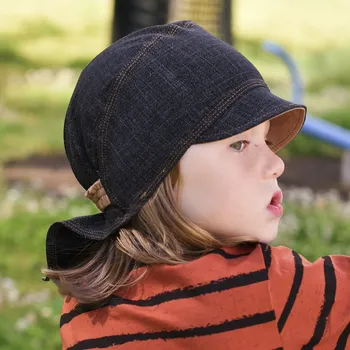 Šátek černý riflovinový pirátský šátek