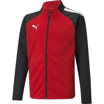 Chlapecká mikina Chlapecká mikina Puma TEAMLIGA TRAINING JACKET JR 164 Červená, Černá, Bílá