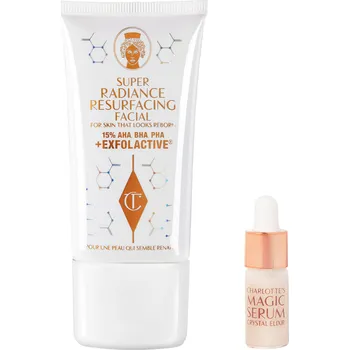 Pleťový peeling Charlotte Tilbury Super Radiance Resurfacing Facial,