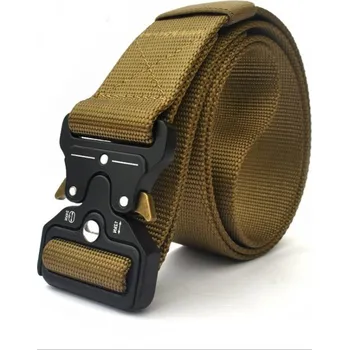 Opasek Opasek taktický se sponou, khaki, 3.2x125cm, Smilodon