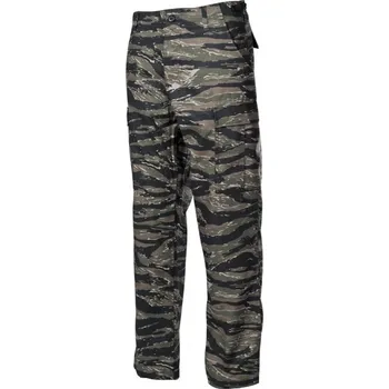 MFH int. comp. Kalhoty US střih BDU rip-stop TIGER STRIPE CAMO XXL TIGER STRIPE