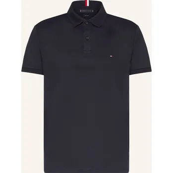 Pánská košile Tommy Hilfiger Pánská Žerzejová Polokošile Regular Fit, tmavě...