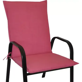 Podsedák Polstr na křeslo z tahokovu UNI - malinový melír - SLEVA 3% s kodem radost25