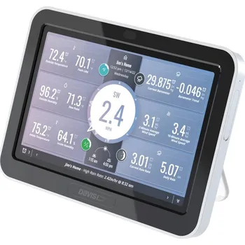 Meteostanice Davis Instruments Weatherlink Touch Console 6313EU digitální bezdrátová meteostanice Počet senzorů (max.) 80
