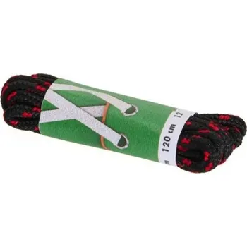 Tkaničky do bot Tkaničky PROMA ŠNĚROVADLA SPORT KULATÁ 160 CM 160 Černá, Červená