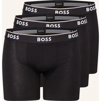 Pánské spodní prádlo Boss Pánské Boxerky Power, 3 Kusy V Balení, černá, 54