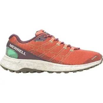 Pánská treková obuv Pánské outdoorové boty Merrell FLY STRIKE 7.5 Oranžová, Bílá, Světle zelená