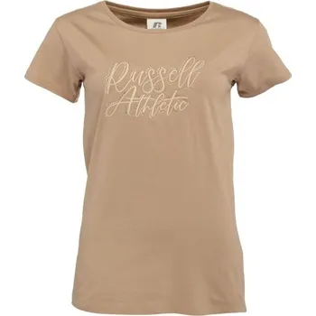 Dámské tričko Russell Athletic TEE SHIRT W XS Béžová